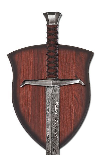 Сувенірний меч EXCALIBUR декоративний з настінним панно 18909 фото