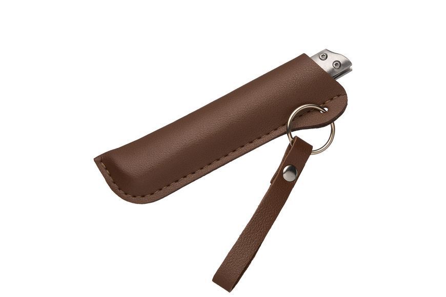 Ніж складний 440C, Pakka wood, Liner Lock, 215 мм (з чохлом) 6058 FW фото