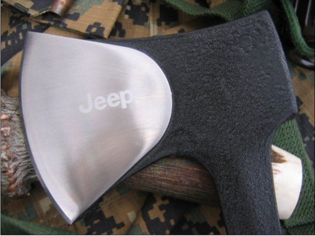 Туристический топор Jeep Full Tang с чехлом для кемпинга, походов, охоты и рыбалки BH-Jeep фото