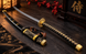 Самурайский меч &laquo;Золотой воин&raquo; с двуручной рукоятью ZS-9307 фото 1