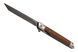 Ніж складний 440C, Pakka wood, Black Oxide, Liner Lock, 215 мм (з чохлом) 6057 FW фото 5