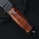 Мисливський ніж KA-BAR з фіксованим клинком і шкіряними піхвами 2225 фото 3