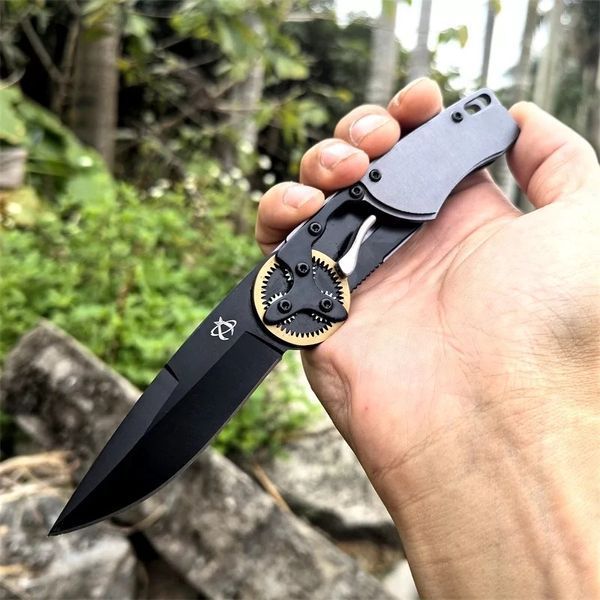 Складаний ніж Mantis Gearhead Drop Point EDC з клинком 440C 2926DP фото