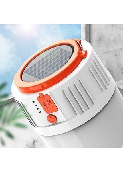 Кемпінговий ліхтар TM-B42 акумуляторний із сонячною панеллю Power Bank 600 лм для туризму та риболовлі TM-B42 фото