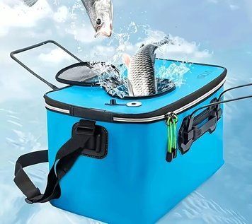 Рибальське відро-сумка &laquo;Aqua Fish&raquo; 20 л з EVA та сітчастим клапаном abahub фото