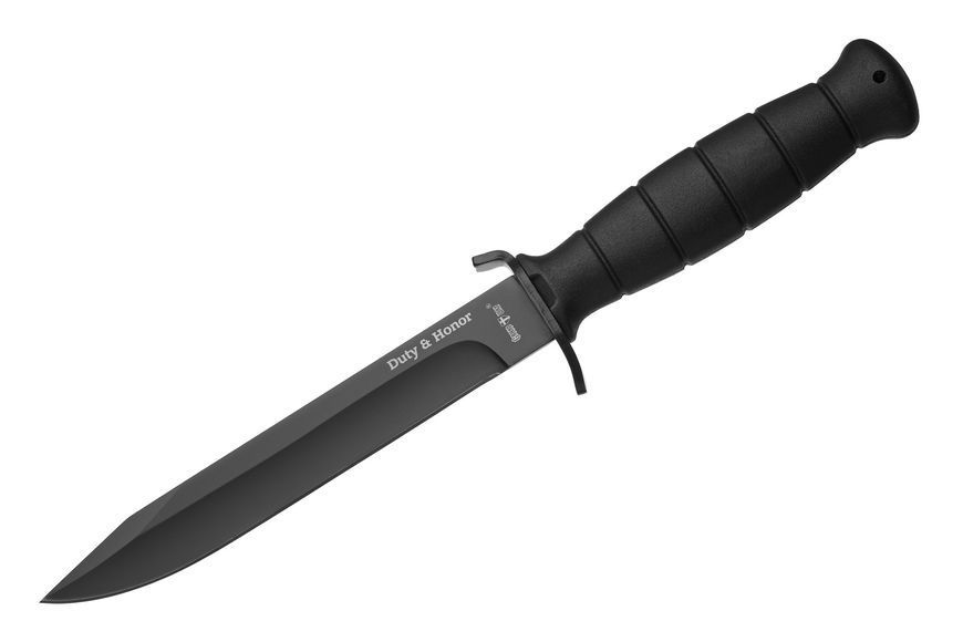 Нескладной нож &laquo;Фельд&raquo; 440C с клинком Drop Point 1167 black фото