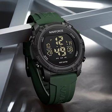 Чоловічий електронний спортивний годинник Naviforce NF7104 фото