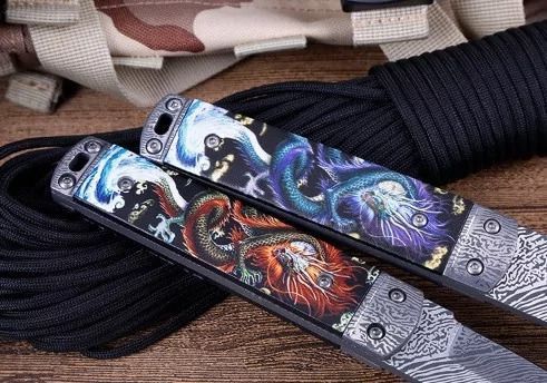 Туристический нож Tanto JGF50 с фиксированным клинком и кожаным чехлом JGF50 фото