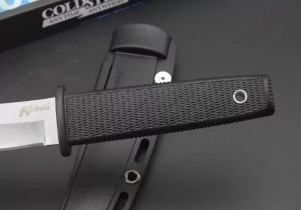 Тактический нож Cold Steel Kobun Tanto с фиксированным клинком и ножнами Secure-Ex 17T фото