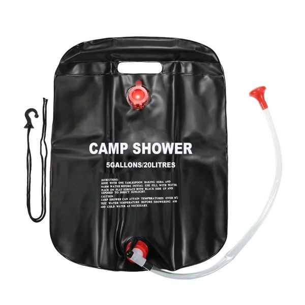 Портативний туристичний душ Camp Shower 20 л, літній душ для кемпінгу та дачі Camp Shower фото