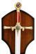 Сувенірний меч MASONIC RITUAL SWORD декоративний з настінним панно 4915 фото 2