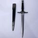 Сувенирный готический средневековый кинжал Gothic Medieval Dagger 6F029 фото 3