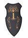 Сувенірний меч TEMPLAR KNIGHT SWORD декоративний з настінним панно 083-C фото 3